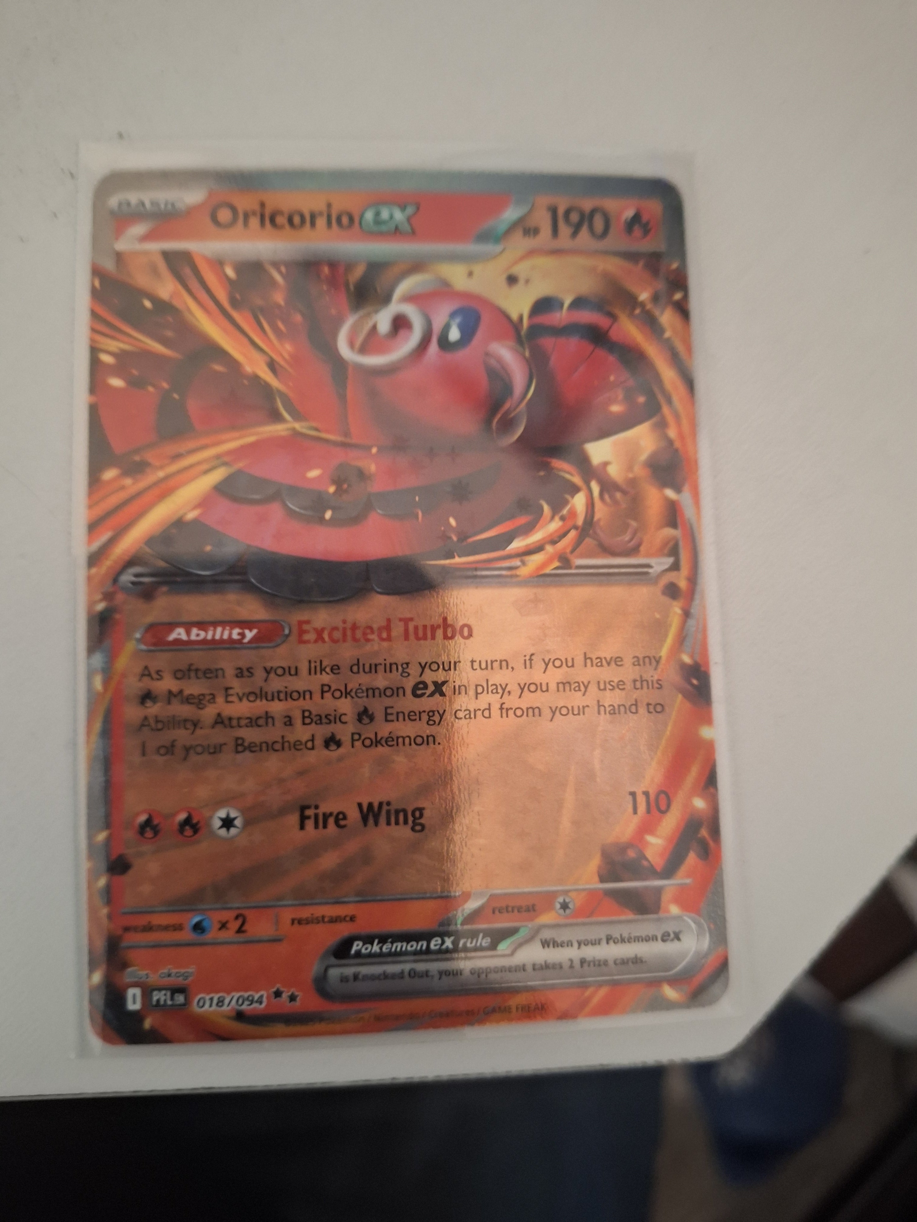 #018/080 Oricorio ex